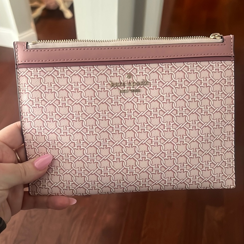 Brand new never used Kate spade clutch
